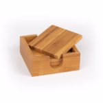 bamboo coaster set