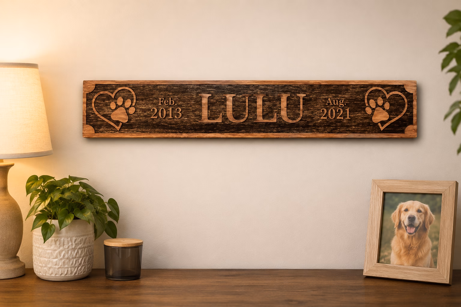 Pet Memorial Sign