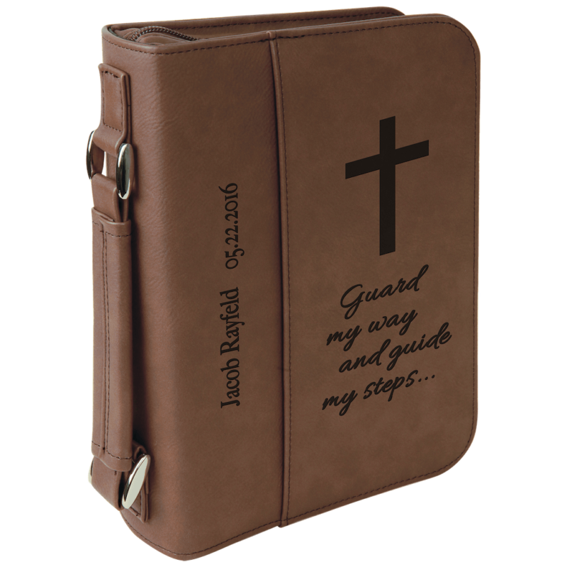 Dark Brown Leatherett Bible Cover