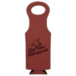 Rose Leatherett Wine Carrier