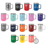 15oz Handle Mug Tumbler 17 colors