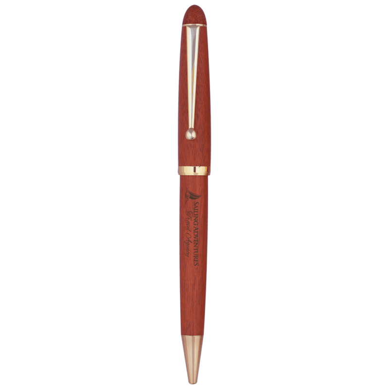 Rosewood Pen Gold band